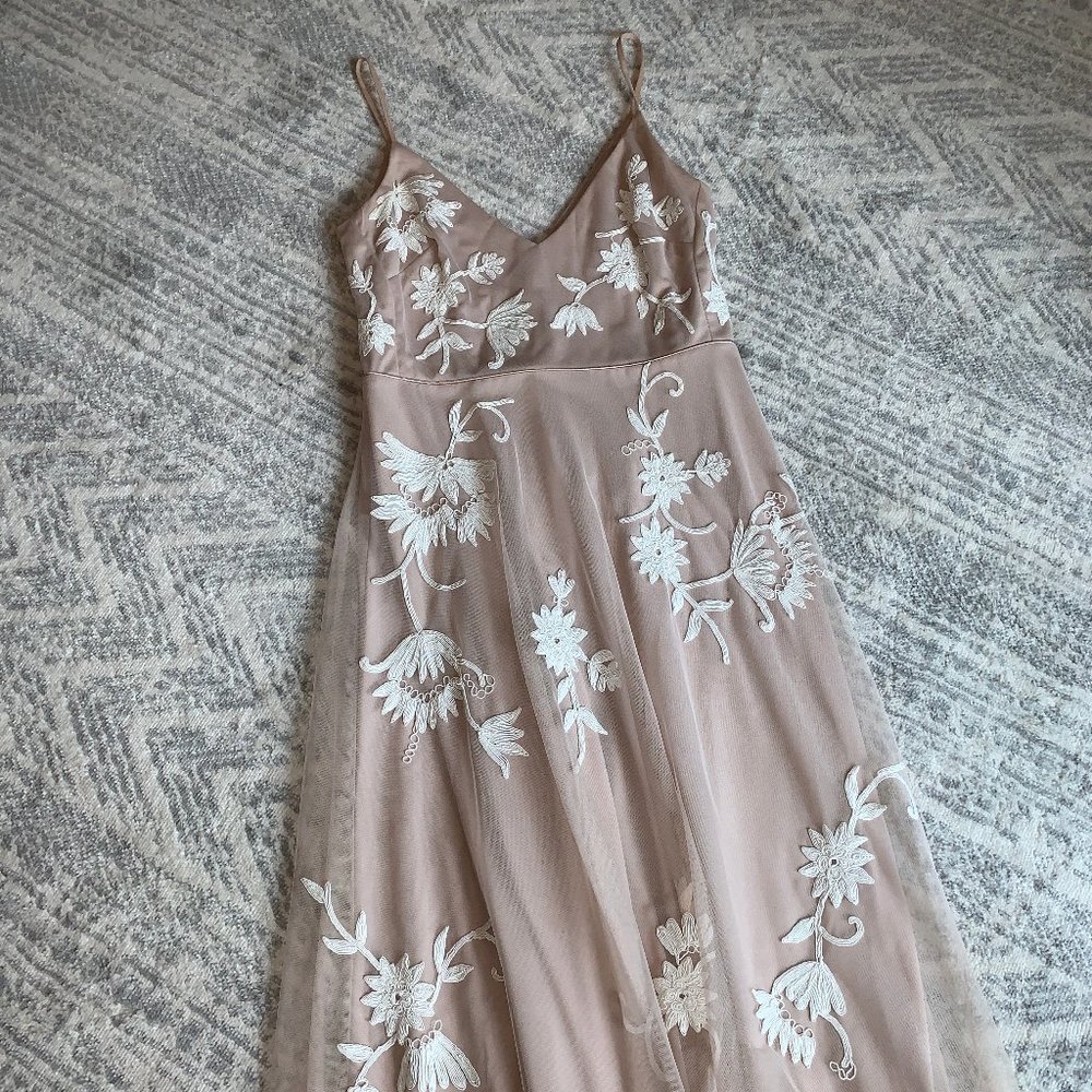 BHLDN Floral Maxi Dress
